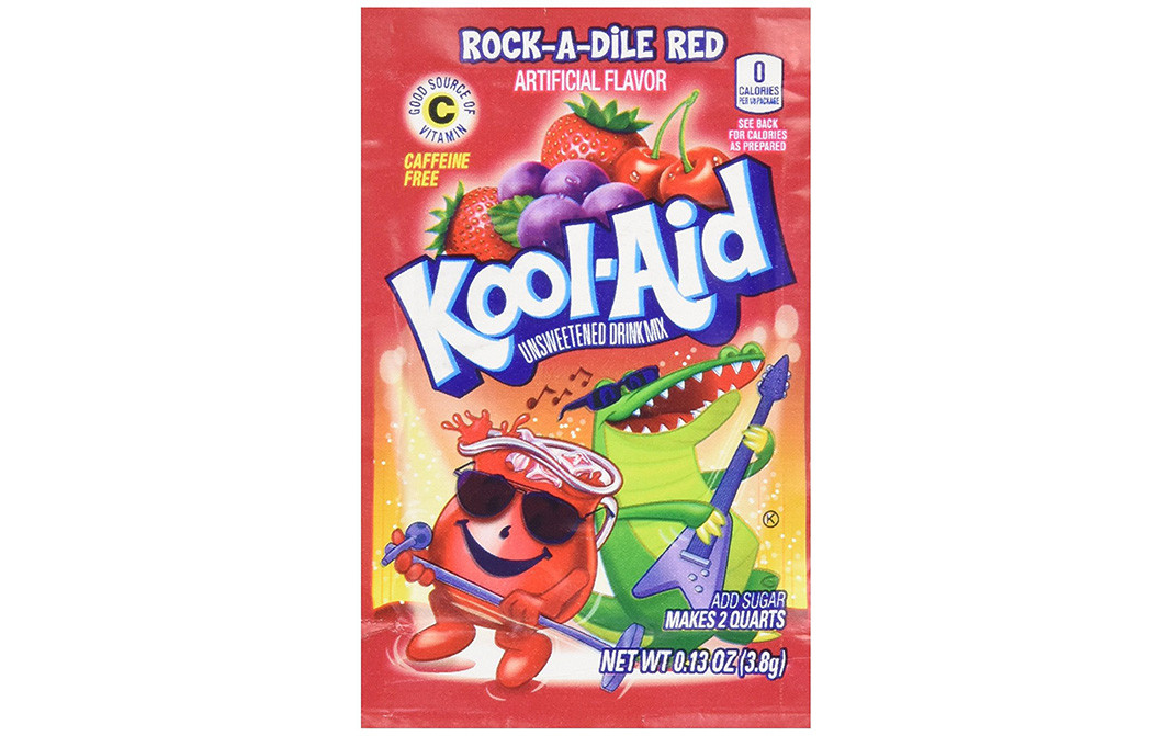 KoolAid RockADile Red Artificial Flavour Pack 3.8 grams GoToChef